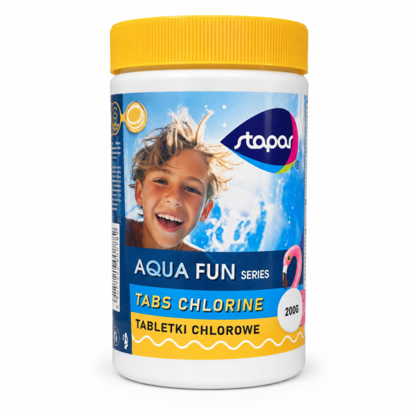 Stapar Aqua Fun Tabs Chlorine 200 g – tabletki chlorowe 1 kg