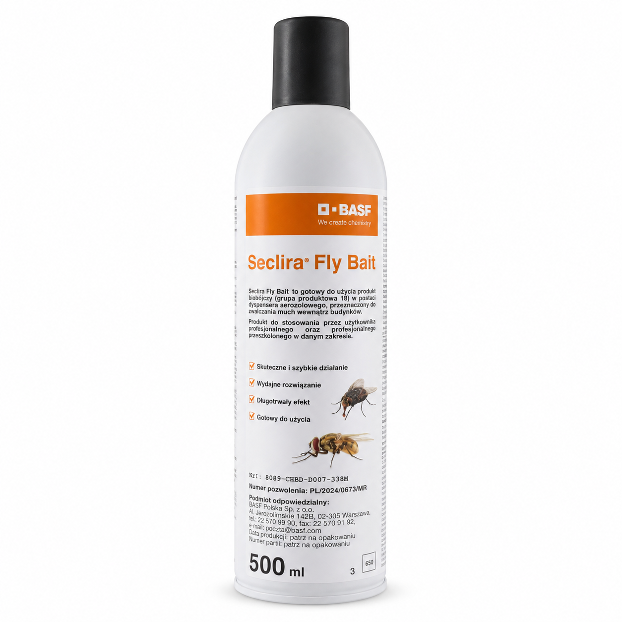 Seclira Fly Bait 500 ml – etykieta Seclira Fly Bait 500 ml – etykieta produktu