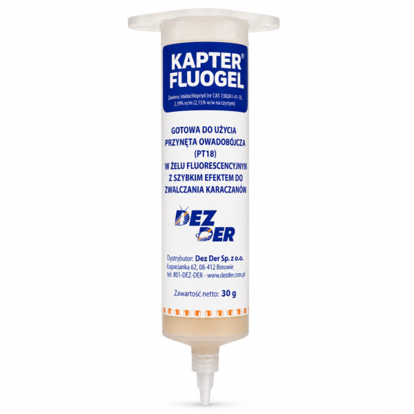 Kapter Fluogel 30 g – fluorescencyjny żel na karaczany